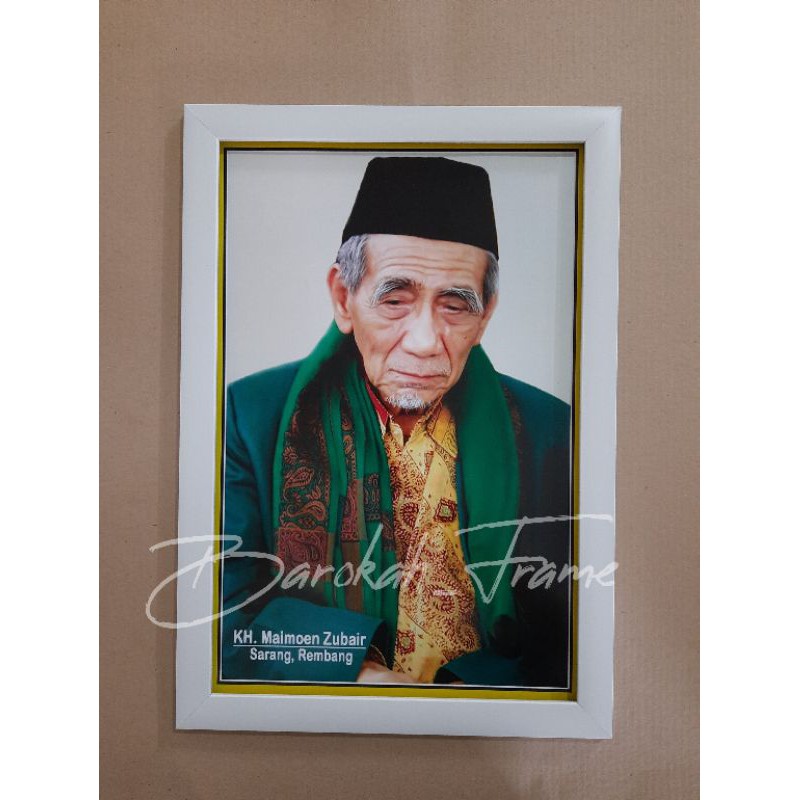 Foto ulama Foto KH Maemun Zubair Ijo A3+