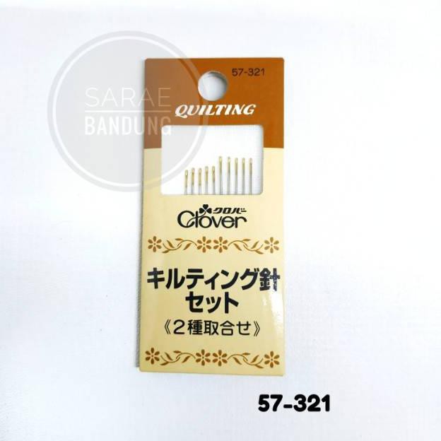 

Clover Quilting Needles 2 ukuran (KODE 9841)