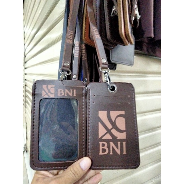 

Nametag id card Holder Logo BNI