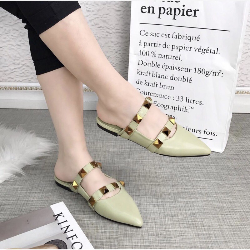 flatshoes va13328 sepatu wanita import realpict