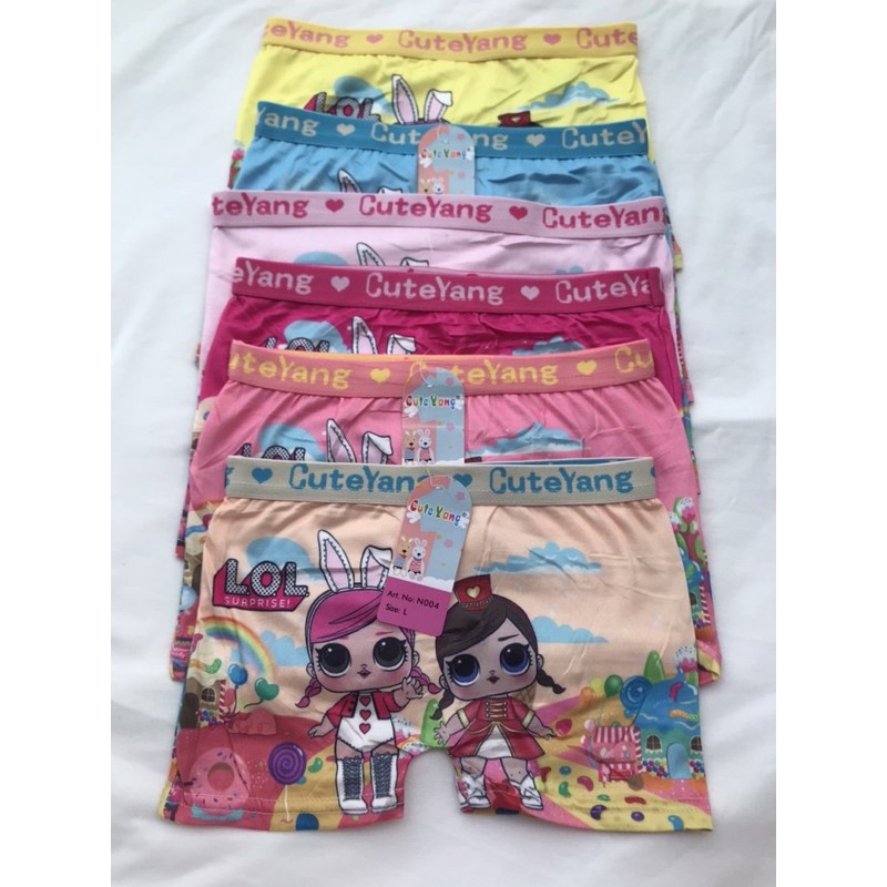 celana dalam anak perempuan lusinan isi 1pcs 3pcs 6pcs