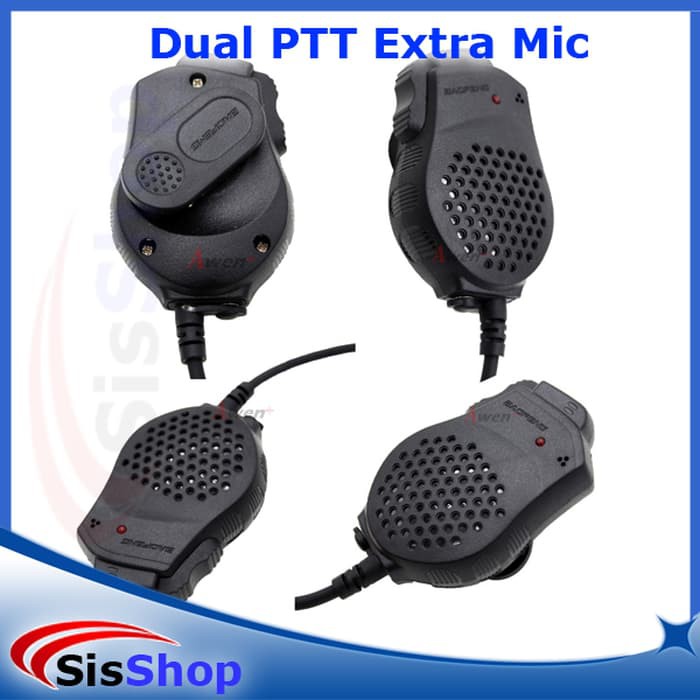Kekinian Extra Mic HT Baofeng untuk Weirwei / Kenwood / Firstcom DLL