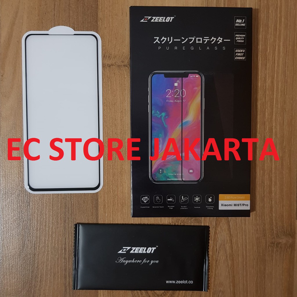 Zeelot Full Tempered Glass Xiaomi K20 Pro / Mi 9T Screen Protector