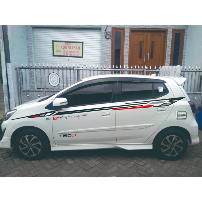 Deskripsi cutting sticker custom mobil ayla agya brio avanza xenia  cutting sticker mobil custom ayl