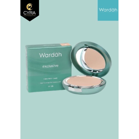 Wardah Exclusive Two Way Cake / Wardah Exclusive Refill Two Way Cake