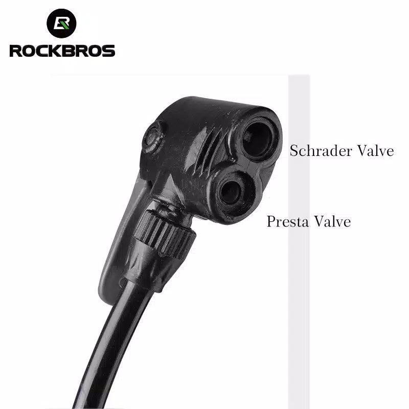 Pompa Sepeda Rockbros A320 120Psi Pump MTB Roadbike Presta Bola Murah