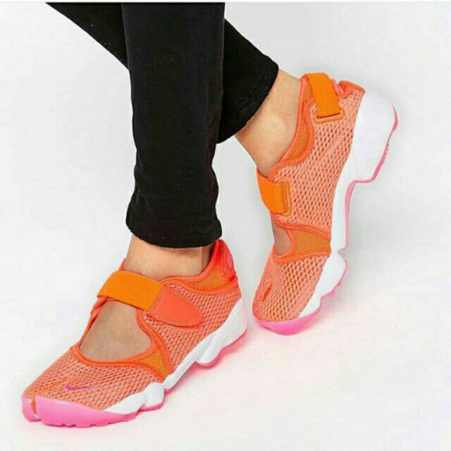 Nike air rift breath orange biru hitam putih premium original quality murah