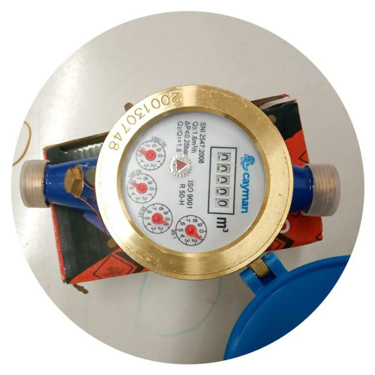 Meteran Air Pdam Pam Water Meter Kuningan Anti Karat