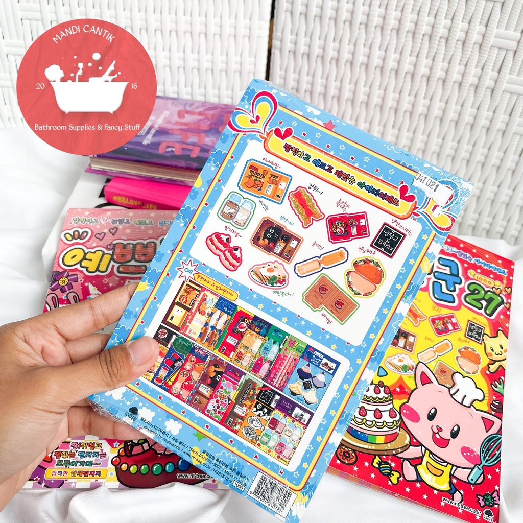 Jual Buku Origami Korea Versi 29 Korean Bentuk makanan Papercraft book