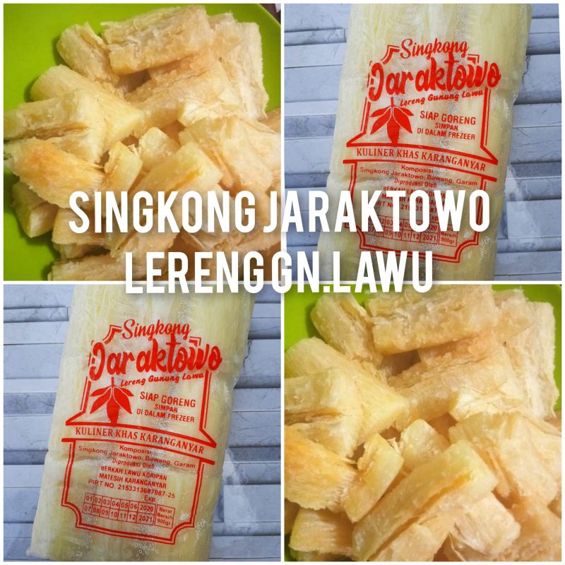 

SINGKONG JARAKTOWO ASLI LAWU