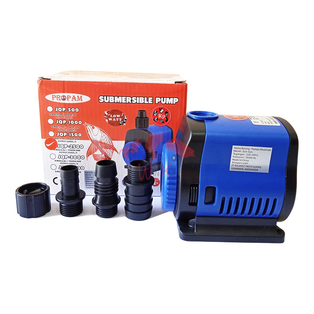PROPAM JQP 2500 POMPA AIR CELUP KOLAM IKAN AQUARIUM SUBMERSIBLE PUMP