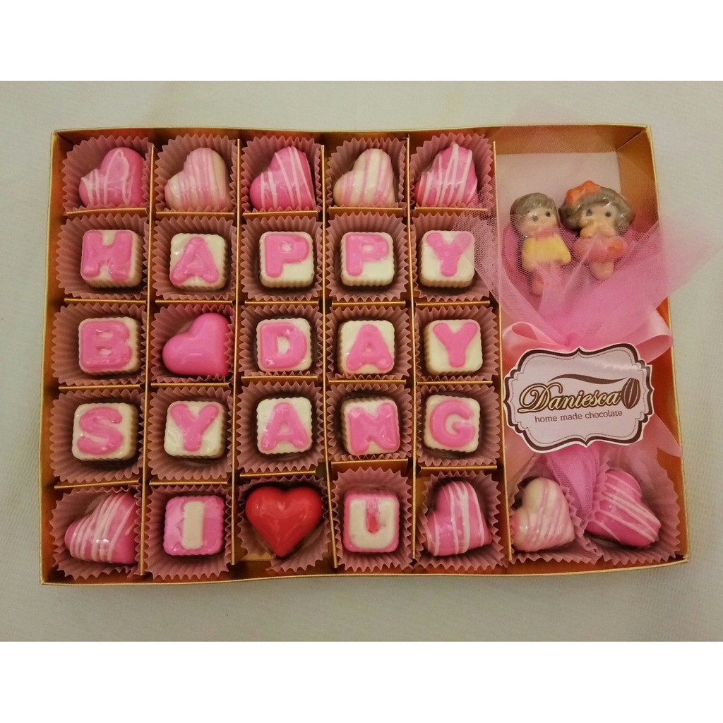 

.chocolate gift S35B - coklat ucapan dan mini buket (ds bgr)