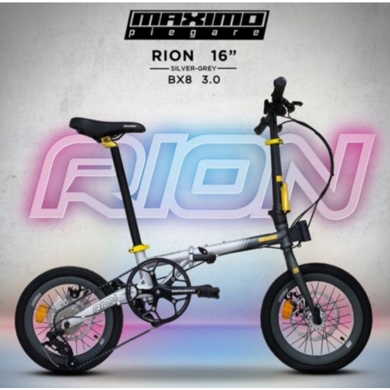 Sepeda Lipat 16" RION MAXIMO bx8 3.0