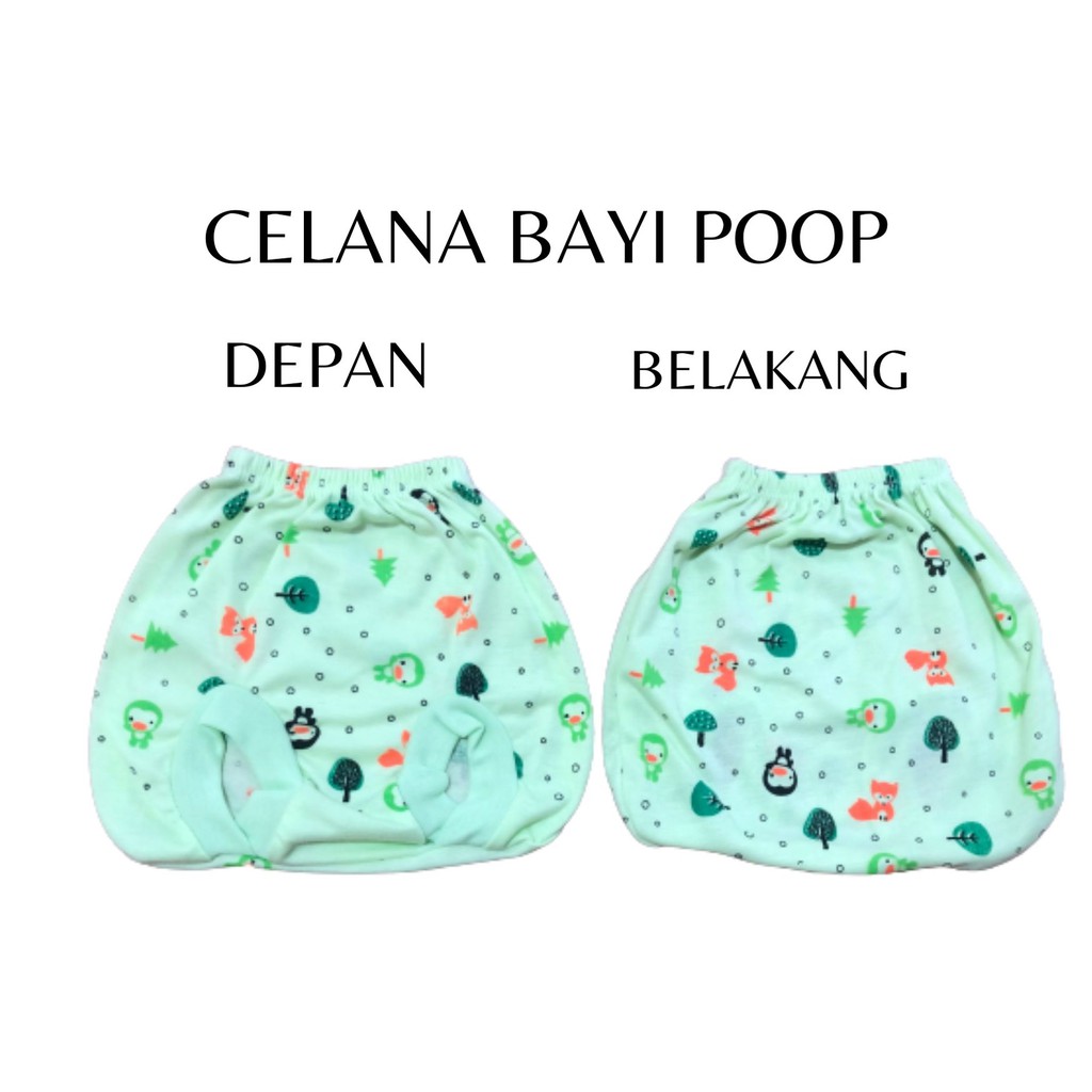 CELANA BAYI POOP MOTIF PORORO TERMURAH DAN TERLARIS