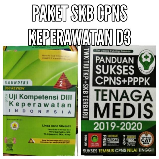 Sterilisasi Packing Buku Skb Cpns Paket Keperawatan D3 Tahun 2020 Berisi Soal Dan Pembahasan Shopee Indonesia