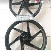 velg satria 2 tak lumba hiu double disc original suzuki sgp second