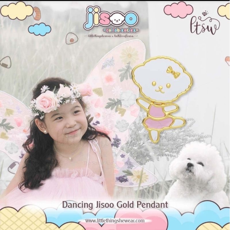 LittleThingSheWear Official - Dancing Jisoo Pendant / Liontin (0.85 gr)