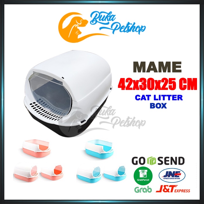 Bak Pasir Kucing MAME Cat Litter Box 42x30x25cm