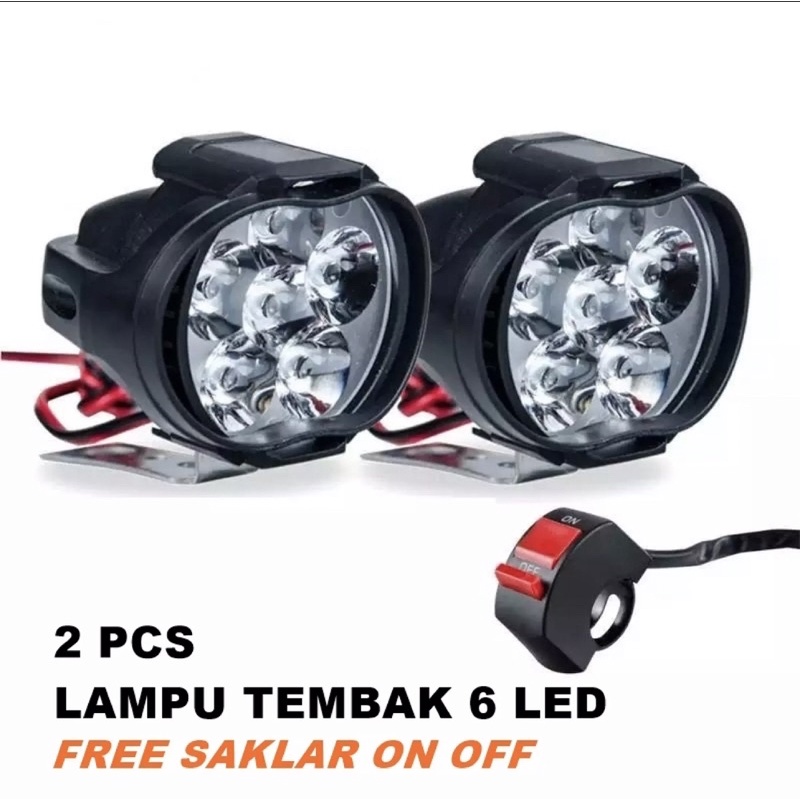 Lampu Tembak Sorot LED Motor Work Light Cree 15 mata /15LED 12VOLT