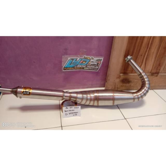 KNALPOT RCB RX KING RXZ KOLONG TELO STENLIS