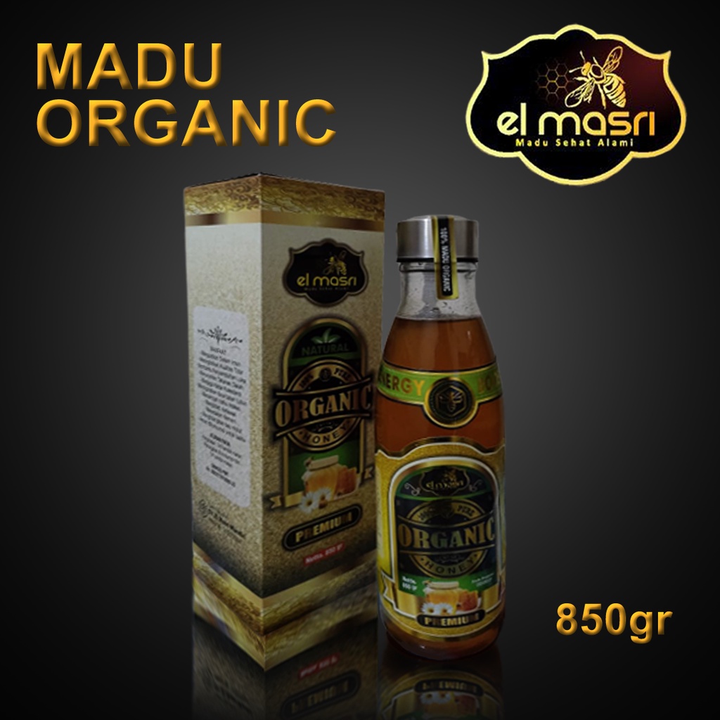 

Pure Organic Honey 850gr