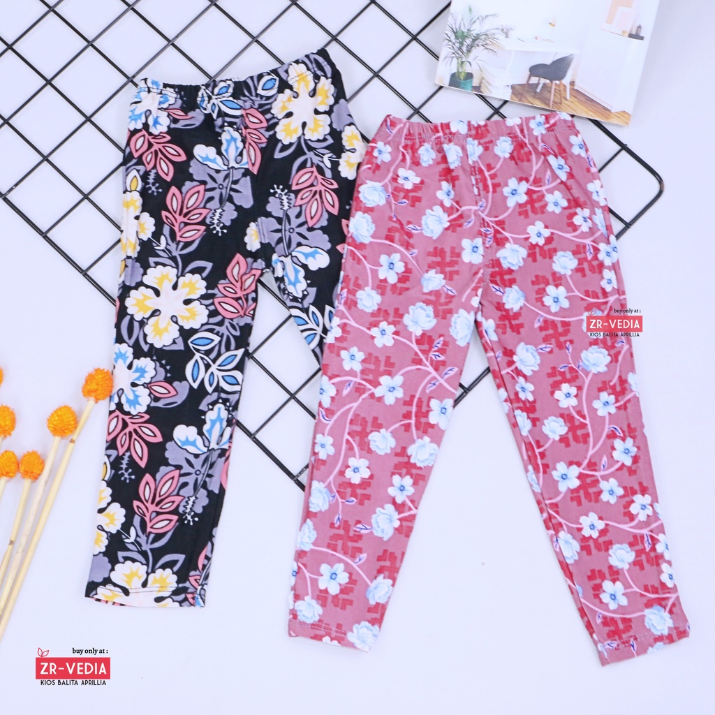 Legging Carlissa Size 1-2 Tahun / Celana Panjang Legging Pants Anak Perempuan - Grosir Murah Lucu kiosbalitaaprilia