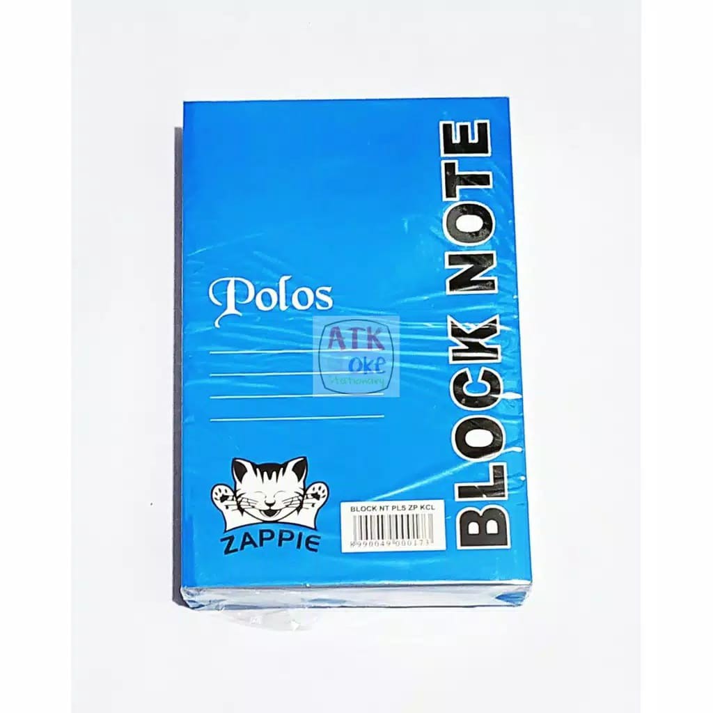 

Zappie Blocknote Polos kecil 1Pcs