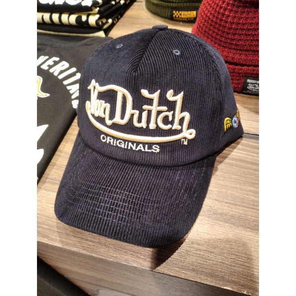 TOPI VON DUTCH CAP ORIGINAL NAVY CORDUROY SALE