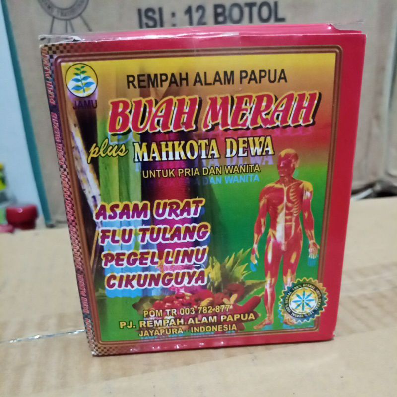 rempah alam papua buah merah plus mahkota dewa