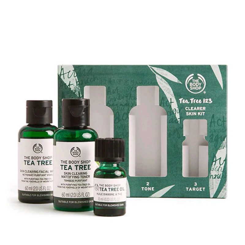 The Body Shop Paket Gift Set Tea Tree Oil - Tea Tree Kit