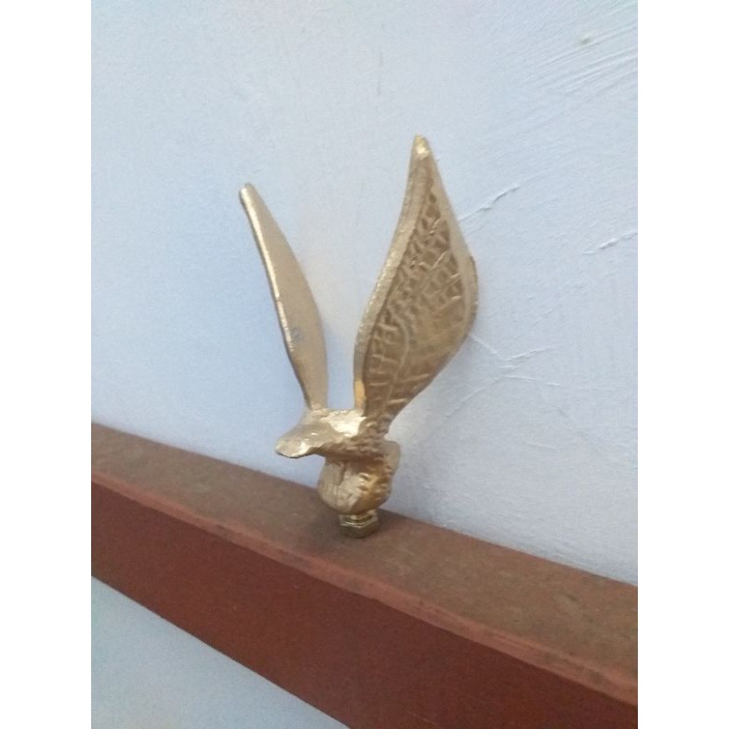 Maskot garuda buat sepeda ontel