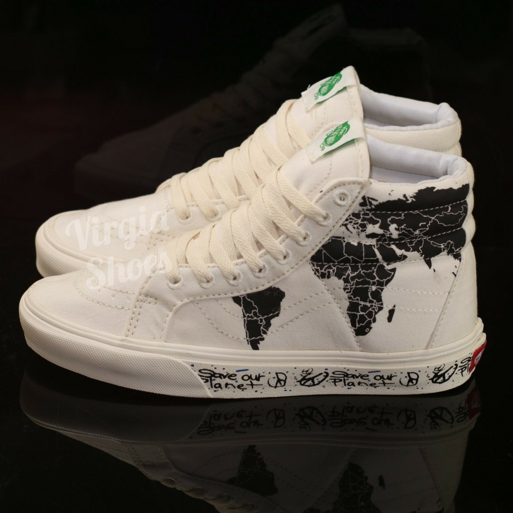 Sepatu Sk8 hi *save our planet premium imfor BNIB Made in china