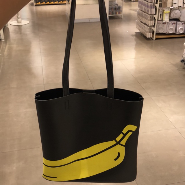 Shoulder bag miniso, tote bag miniso