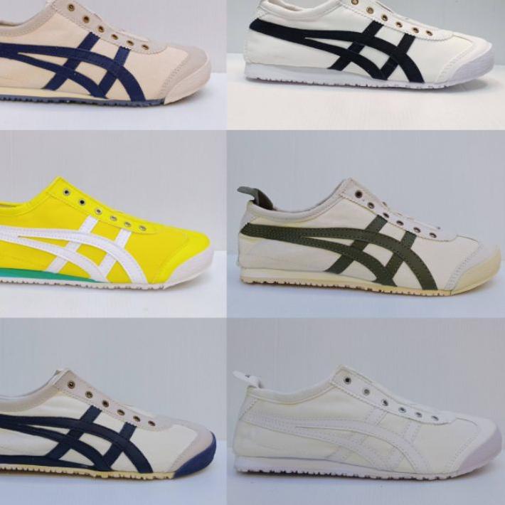 ☝ Asics onitsuka tiger slip on || import high quality ☊
