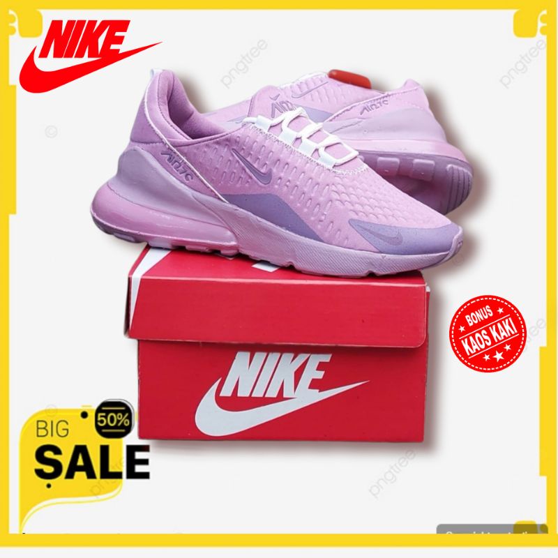 SEPATU N*KE WARNA UNGU / SEPATU SENAM ZUMBA / SEPATU WANITA TERLARIS BERKUALITAS IMPORT