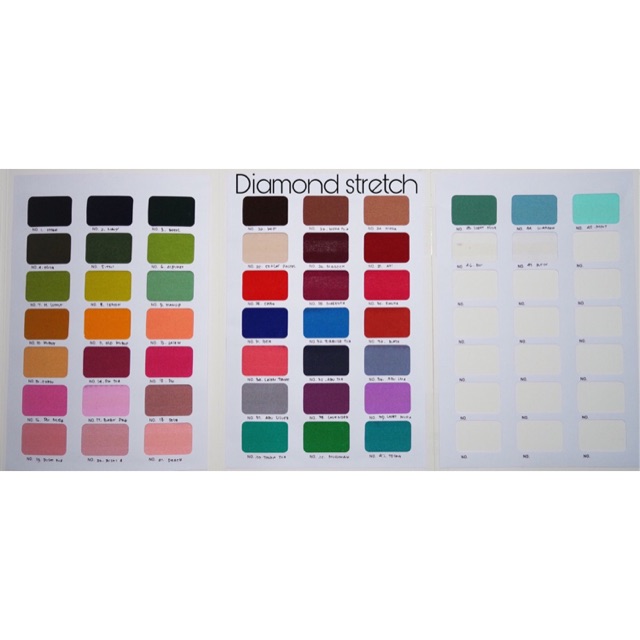 Per 1 Meter Kain Diamond Stretch Shopee Indonesia