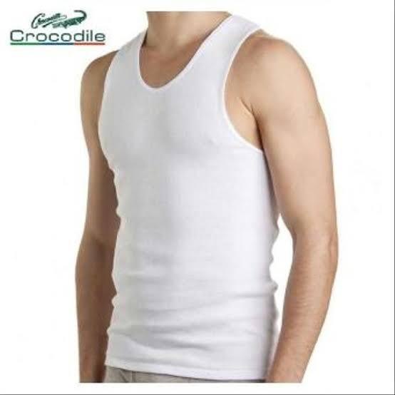 Kaos | Kaos Singlet Crocodile 808 Polos Tebal - Grosir Singlet Pria Crocodile