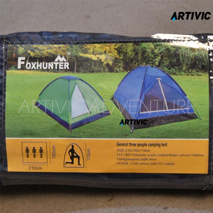 TENDA FOX HUNTER KAPASITAS 2 ORANG SINGLE LAYER