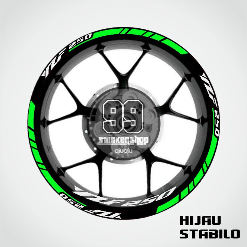 Stiker VELG YZF 250