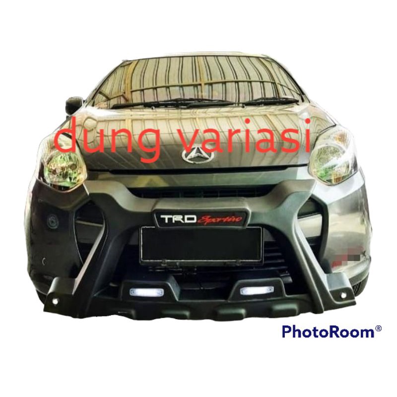 tanduk depan bumper Agya Ayla 2013,2014,2016 sportivo luxury trd