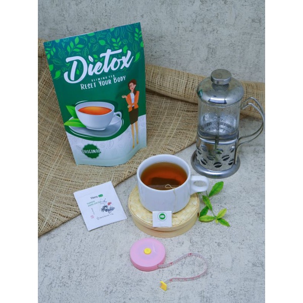 [ COD ] DIETOX TEA | TEH PELANGSING HERBAL | PELANGSING BADAN | TEH HERBAL
