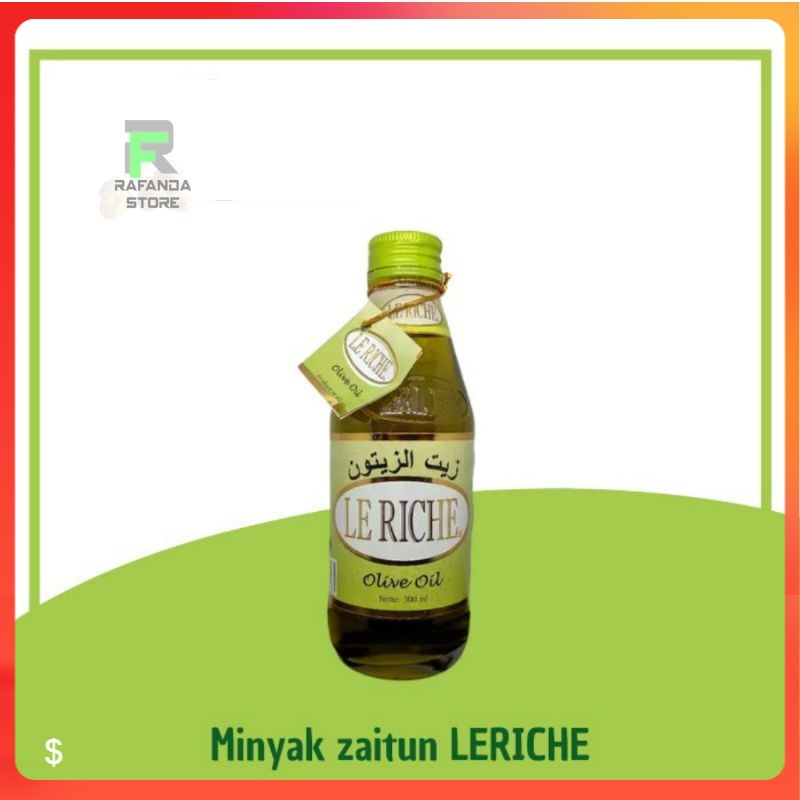 Minyak Zaitun Le Riche 300 ML / Minyak Zaitun Leriche 300ml / Olive Oil Le Riche Minyak Zaitun Pekanbaru