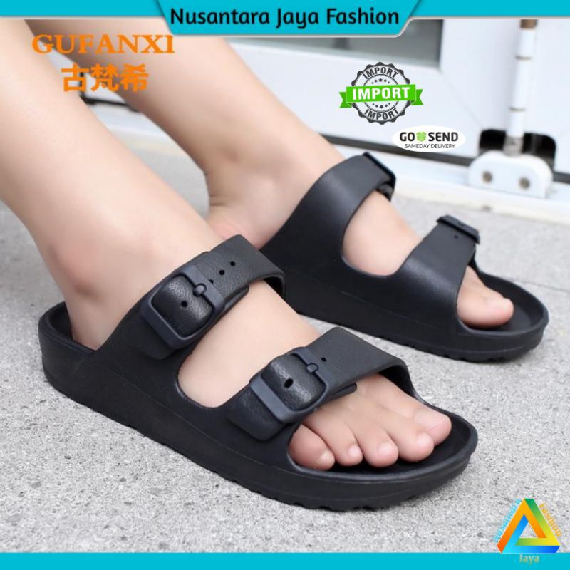 sandal Eva ban 2 cewek sendal wanita terbaru sandal jely karet