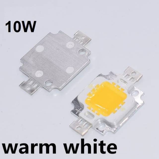 High Power LED 10W Kuning Warm Yellow HPL 10Watt COB 10 Watt lampu