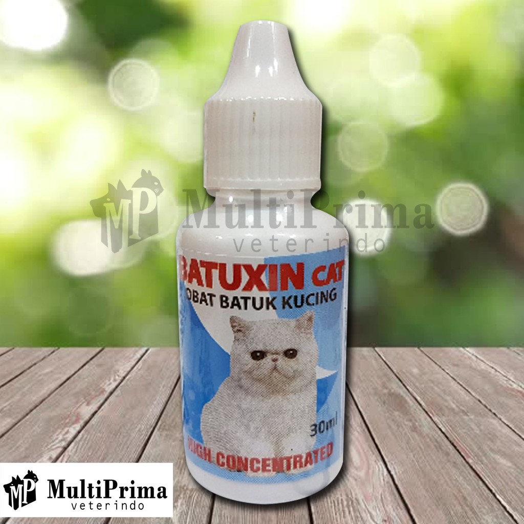 Obat Batuk Pilek Kucing BATUXIN Cat 30 ml Sesak Nafas Alergi 