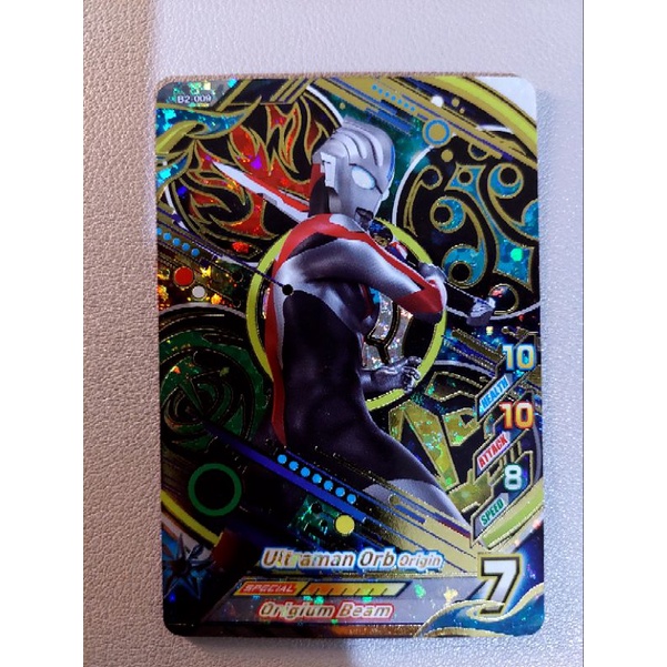 Ultraman Card R/B Versi 2 Ultra Rare B2-09 Ultraman Orb Origin