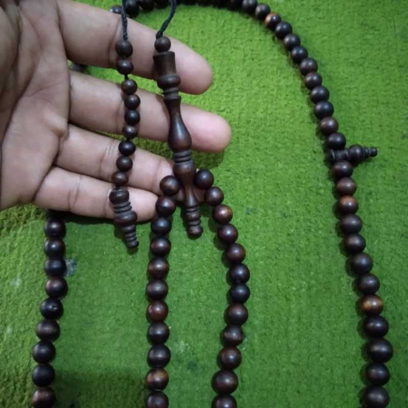 tasbih setigi tua super hitam 8mm 99butir