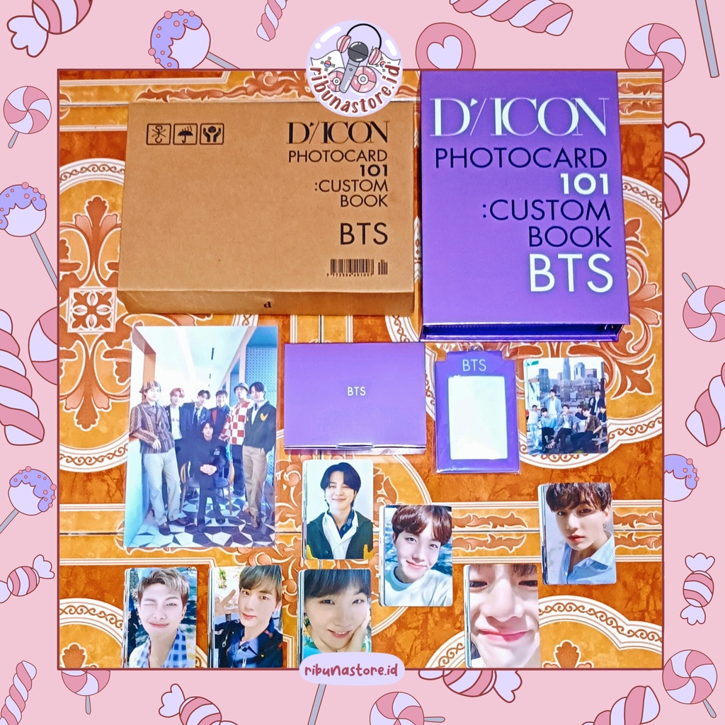 [READY STOCK] SHARING DICON 101 BTS - OUTBOX & BINDER SLEEVE