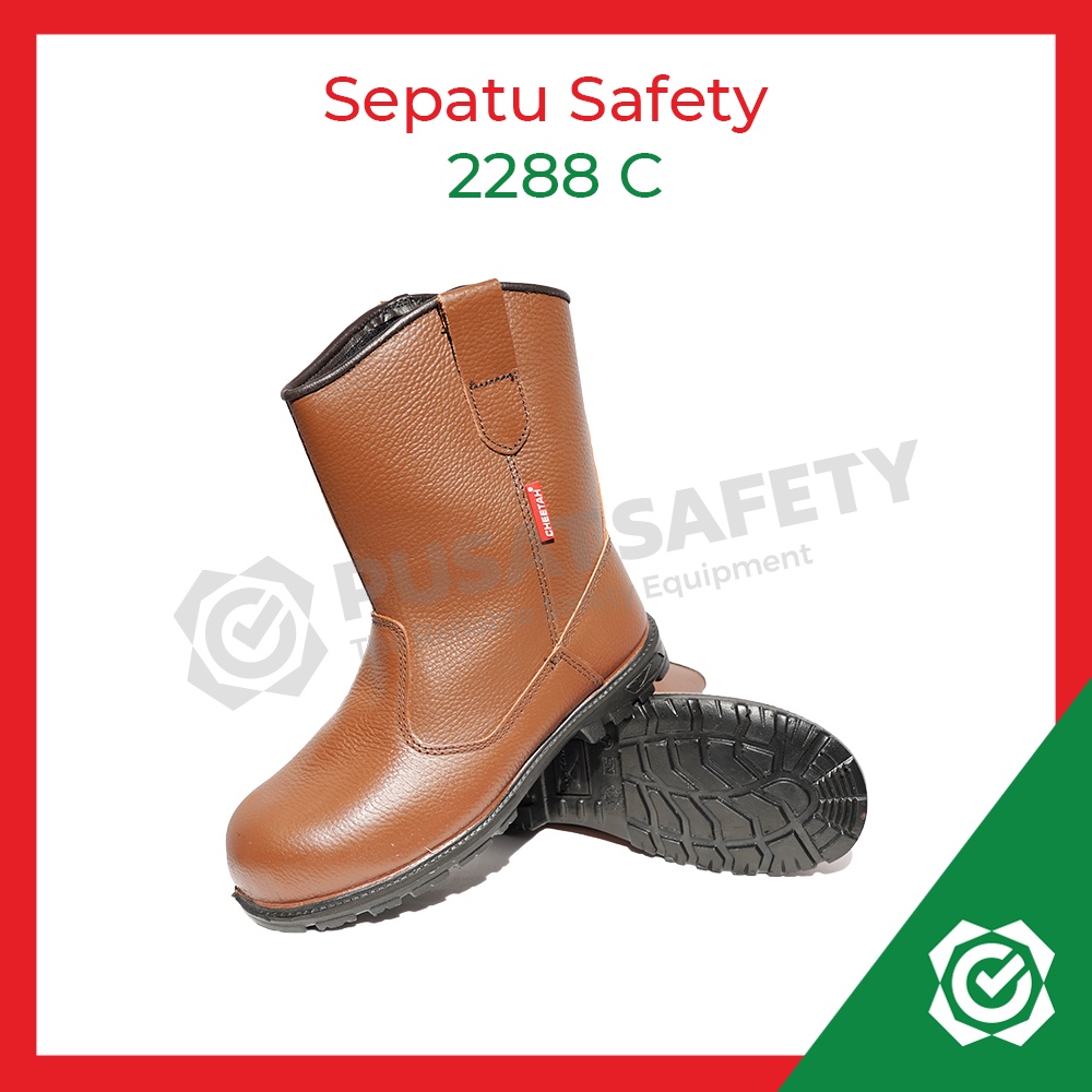 Sepatu Kerja Safety Boots Cheetah 2288C