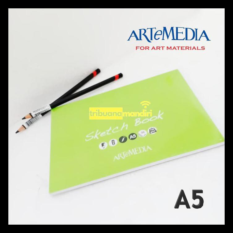 

Artemedia Sketch Book A5 - Sketchbook 30 Lembar/150Gm Bermutu